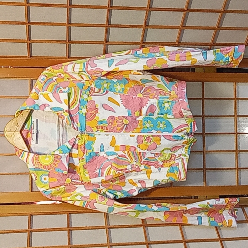 Very cute French Laundry jacket. In good used condition